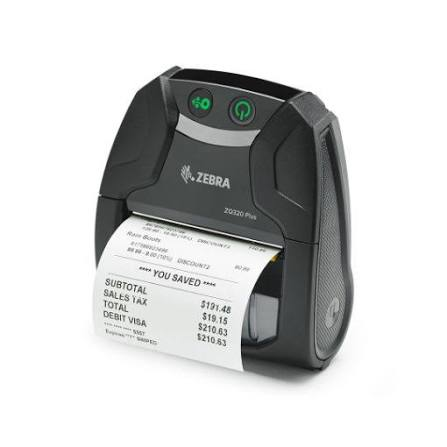 Zebra ZQ320 Plus rugged mobile printer